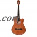 Ktaxon 38 Inch Cutaway Acoustic Guitar Set for Beginner Multi-colors   